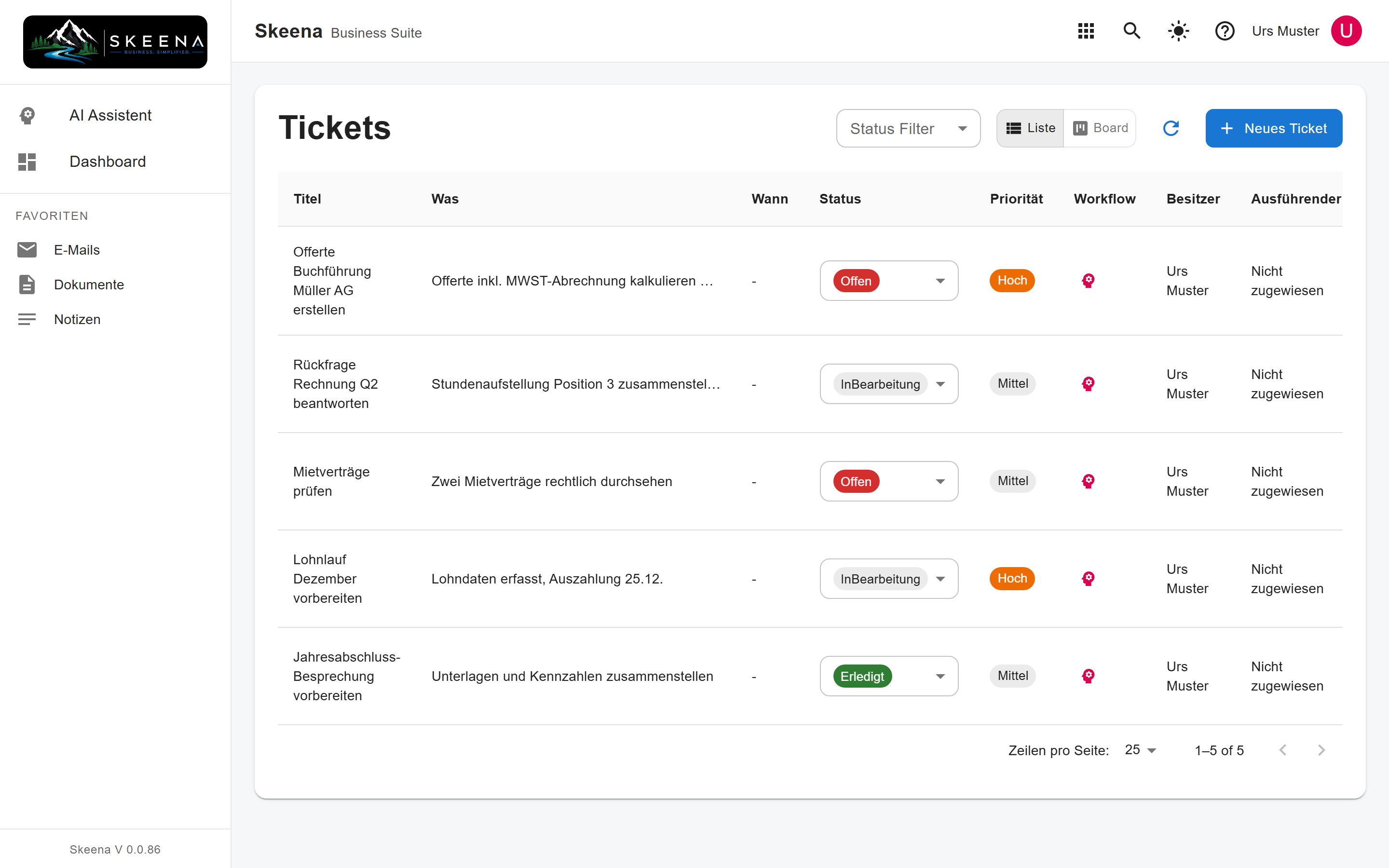Ticket-Kanban-Board