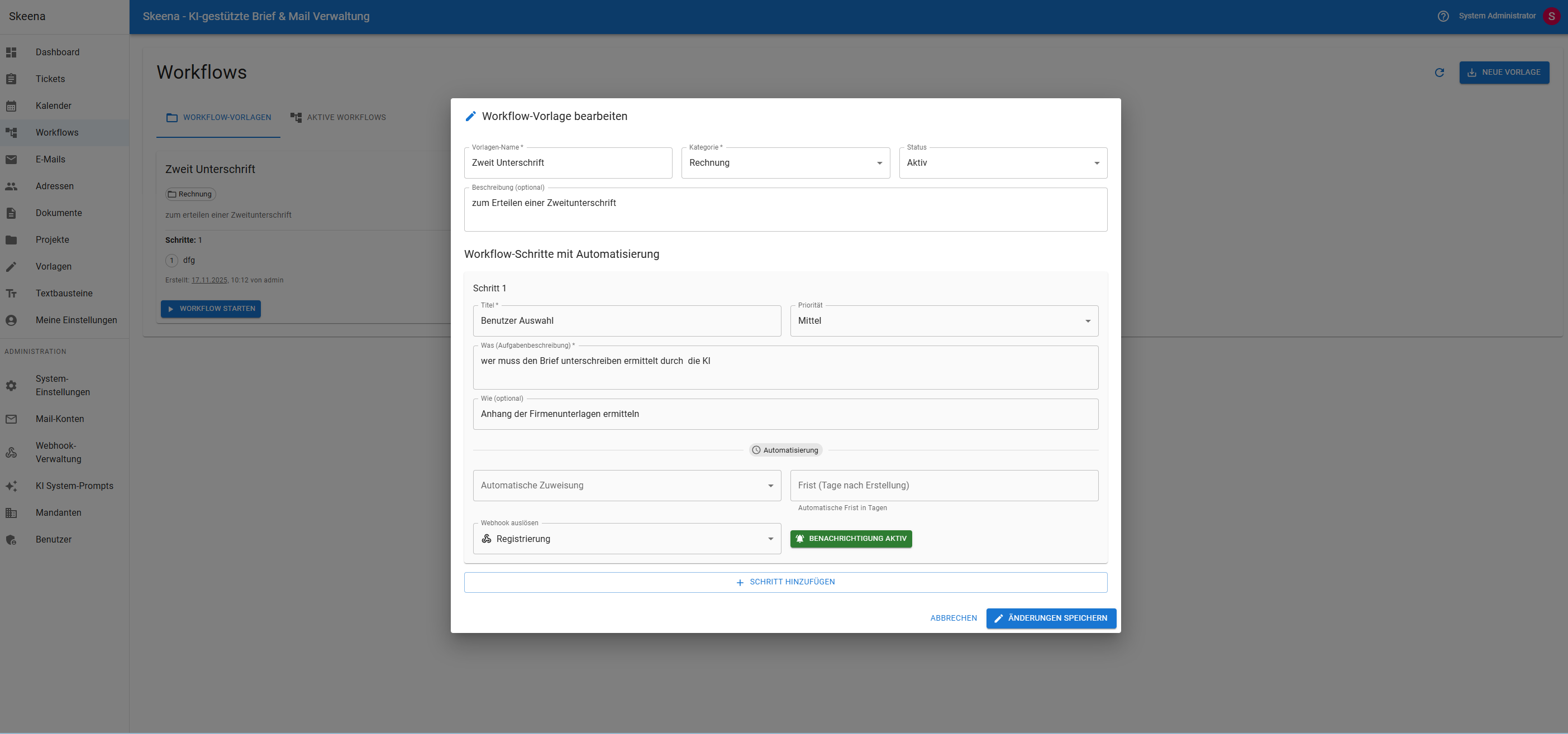 Workflows